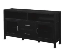 Black TV Media Stand