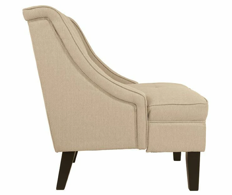 Clarinda Cream Accent Chair - Image 7