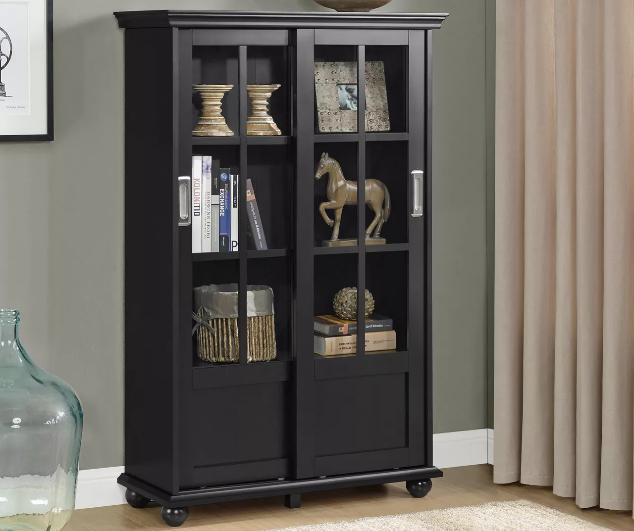 Ameriwood Glass Door 4-Shelf Bookcases - Image 10