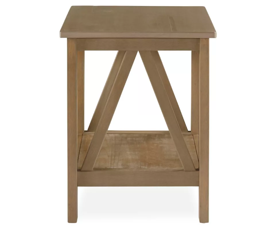Rockford Rustic Gray End Table - Image 3