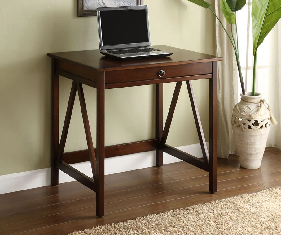 Rockford Antique Tobacco Small Writing Desk - Image 2