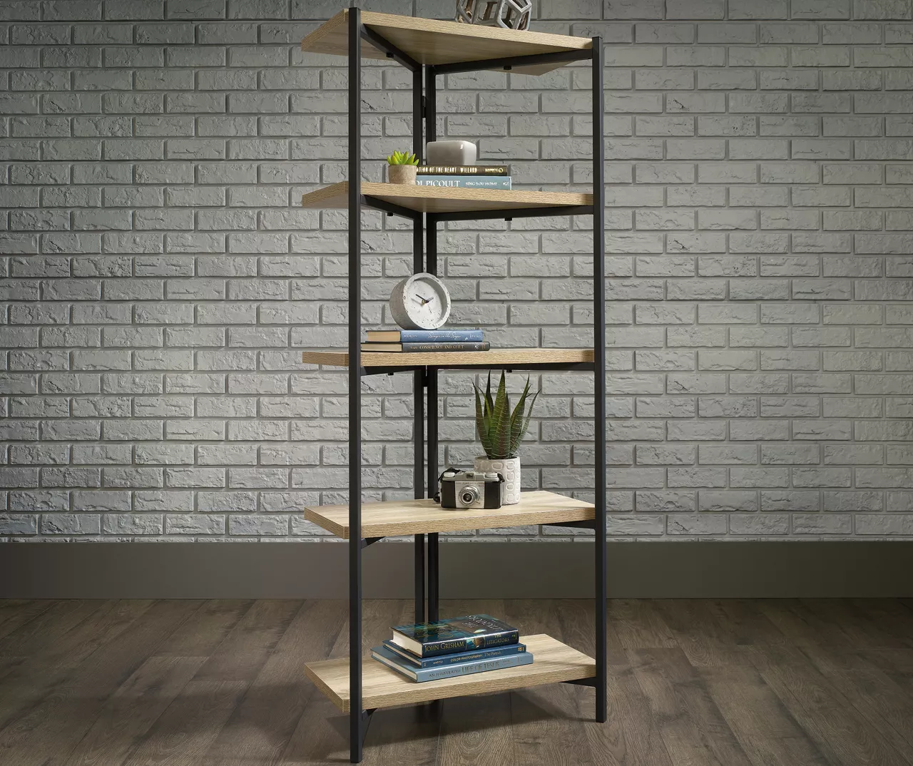 Charter Oak 5-Shelf Bookcase - Image 2