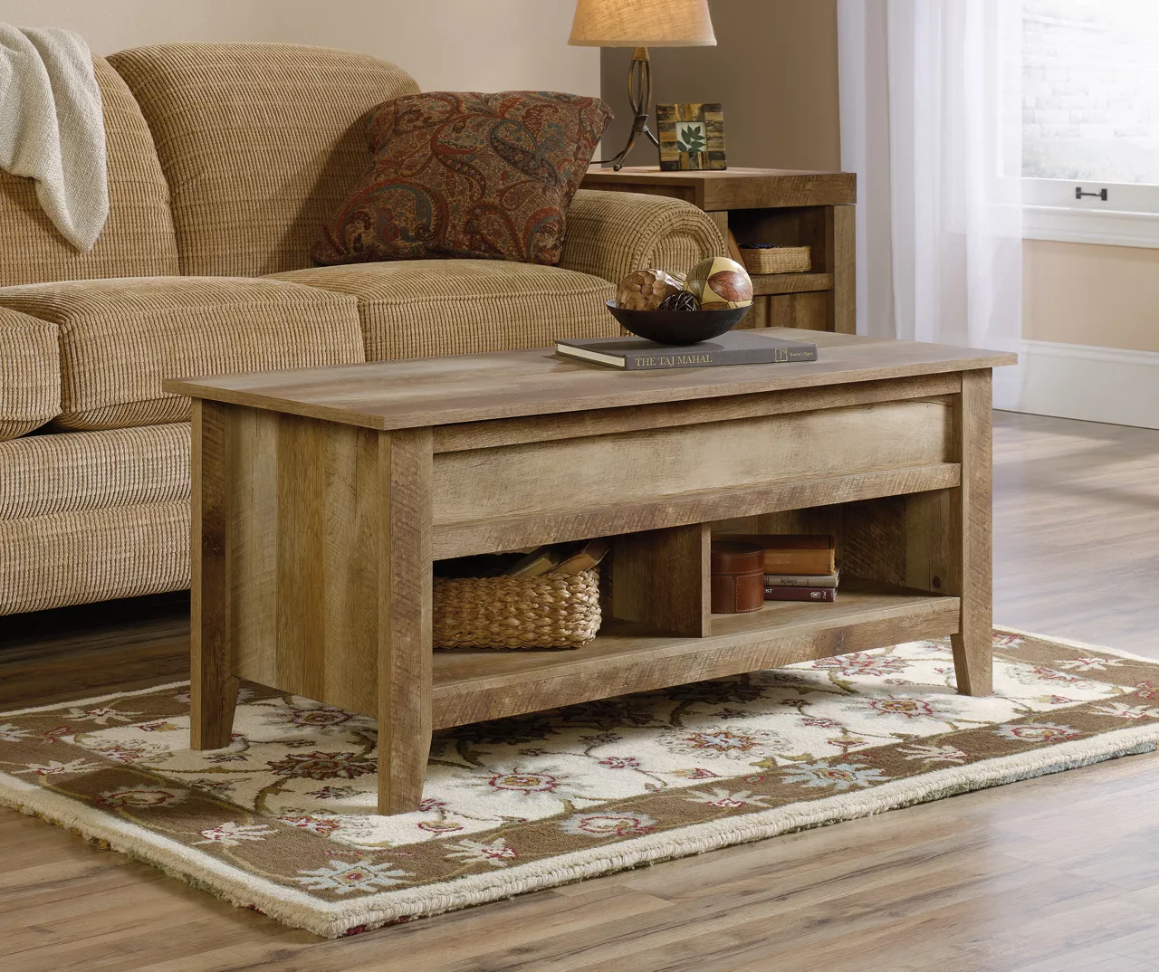 Dakota Oak Lift-top Coffee Table - Image 2
