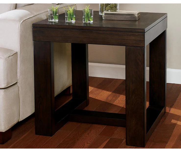 Watson Dark Brown End Table - Image 3
