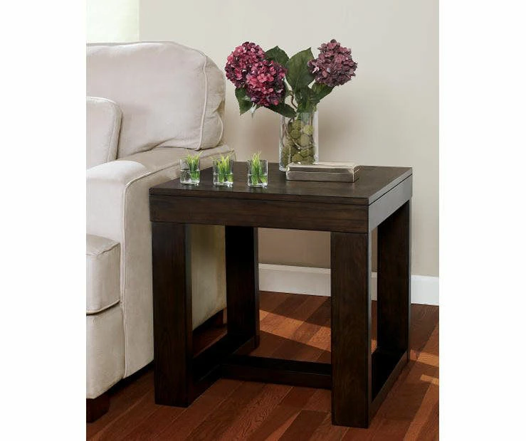 Watson Dark Brown End Table - Image 4