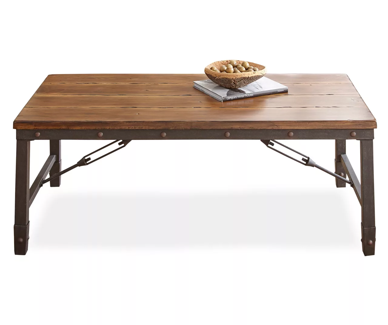 Ashford Wood & Metal Coffee Table