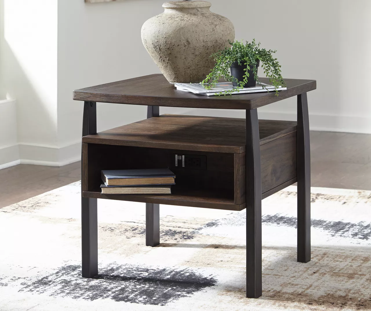 Vailbry Brown End Table - Image 2