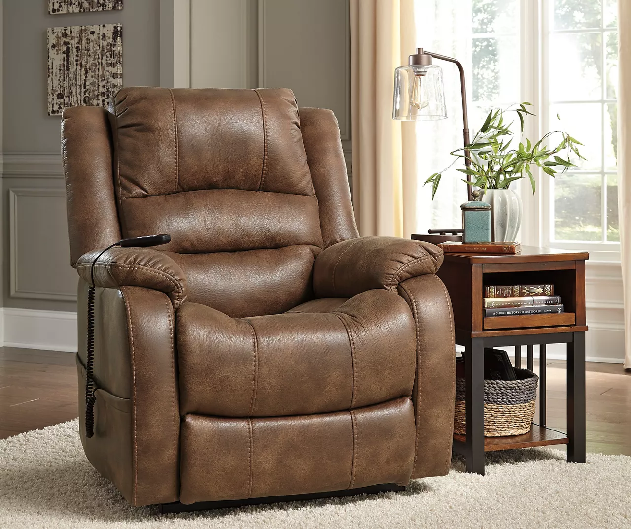Signature Design By Ashley Yandel Power Lift Recliner - Image 10