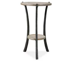 Enderton Whitewash Accent Table