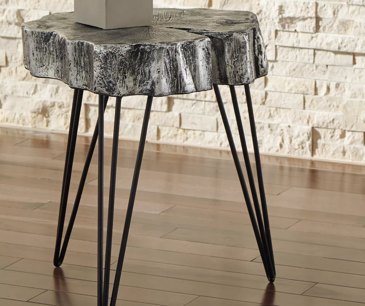 Dellman Silver Accent Table - Image 2