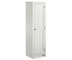 Lincoln Magnolia Oak White Single Door Kitchen Pantry