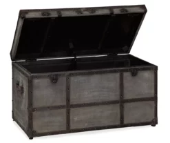 Amsel Gray Storage Trunk