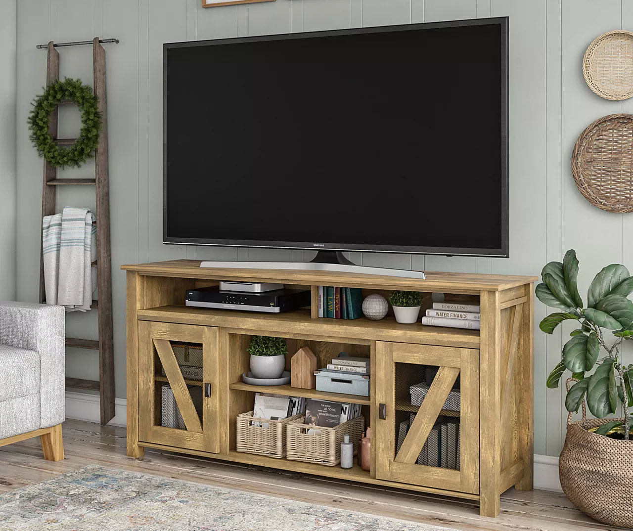 Benson Natural TV Stand - Image 4