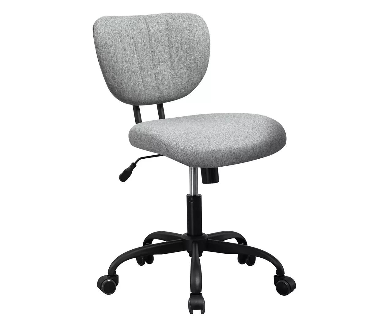 Gray Fabric Office Chair - Image 3