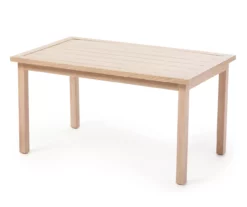 Madison Slatted Steel Patio Coffee Table