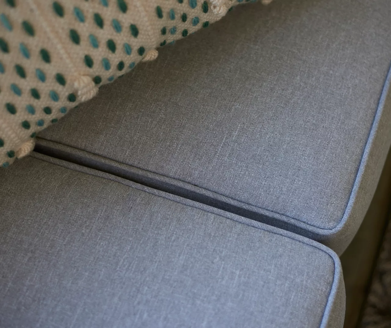 Broyhill Eagle Brooke All-Weather Wicker Cushioned Patio Sofa - Image 12