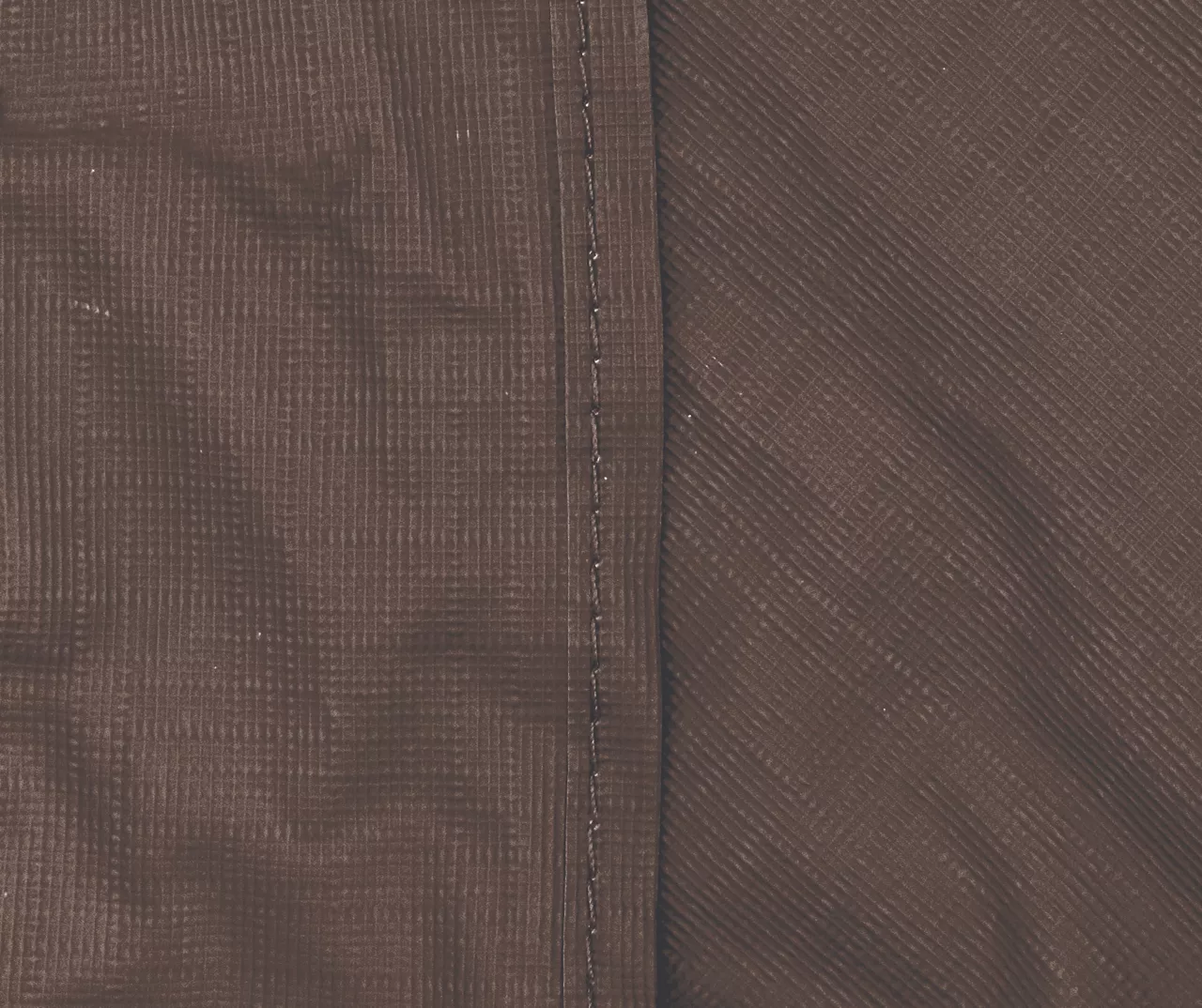 124" Mocha Heavy Duty Rectangle Patio Set Cover - Image 2