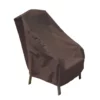 33" Mocha Heavy Duty Patio Chair Cover