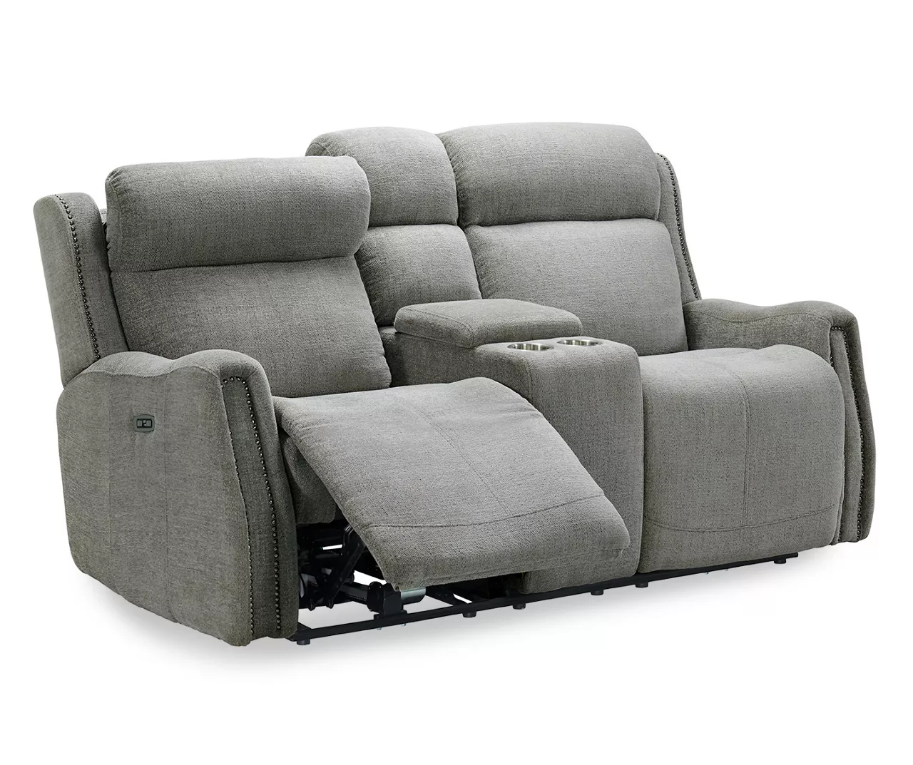 Mason Power Reclining Console Loveseat - Image 3
