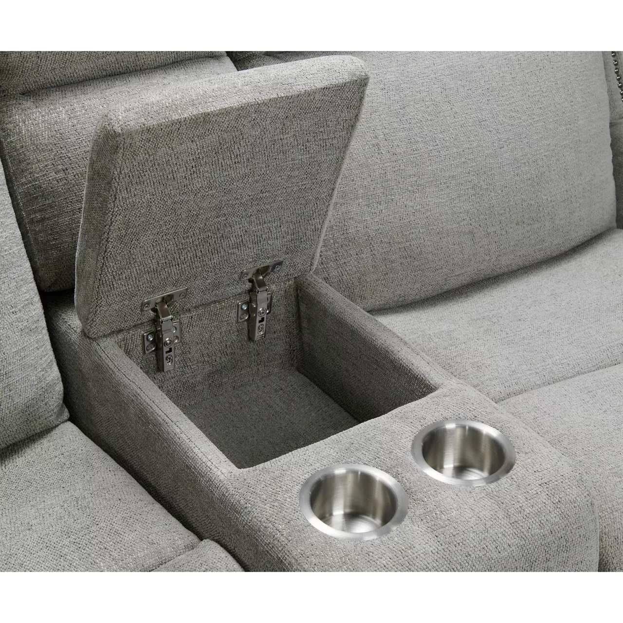 Mason Power Reclining Console Loveseat - Image 6