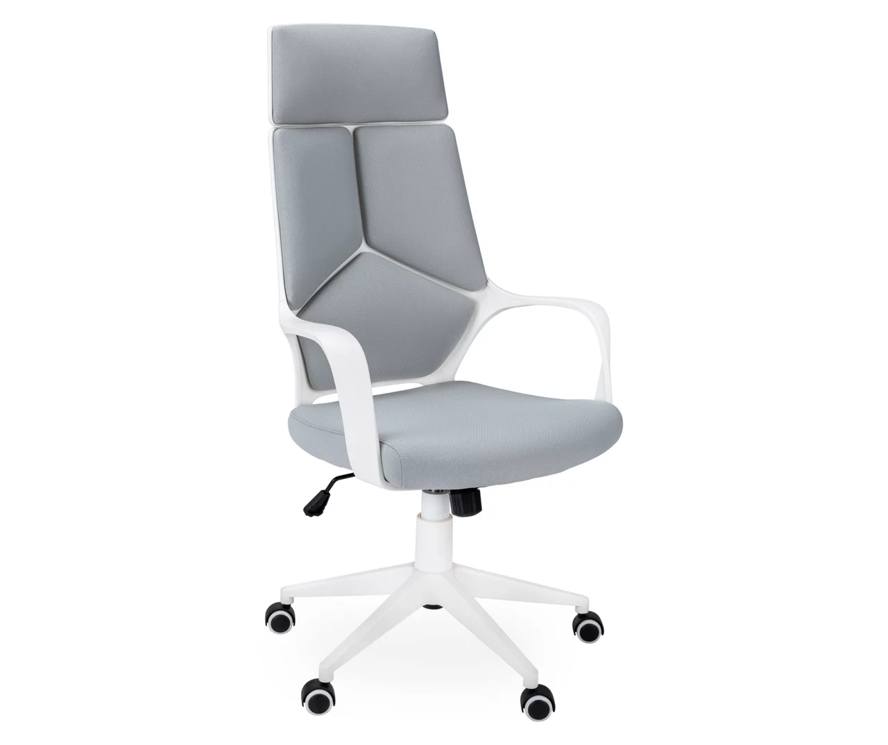 White & Gray Executive Office Chair - Image 2