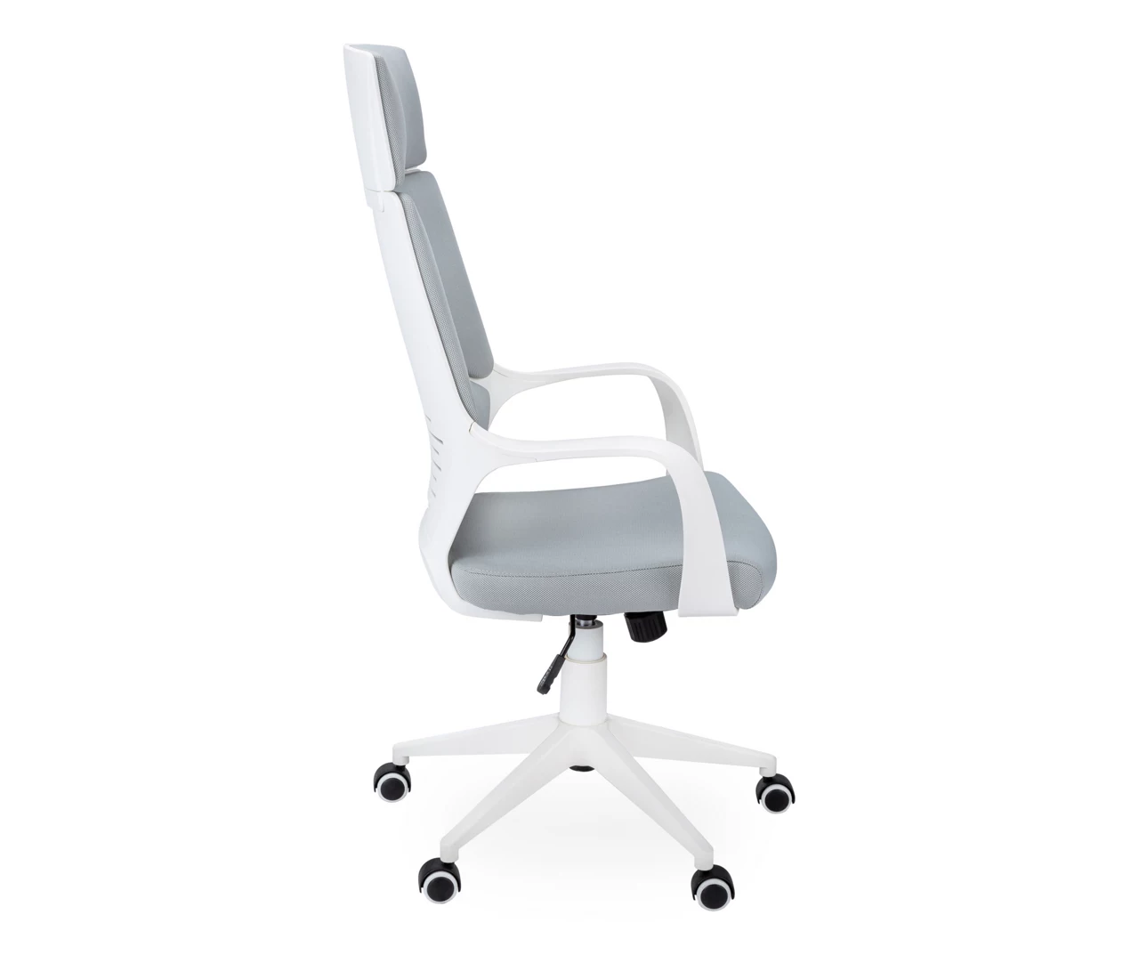 White & Gray Executive Office Chair - Image 4
