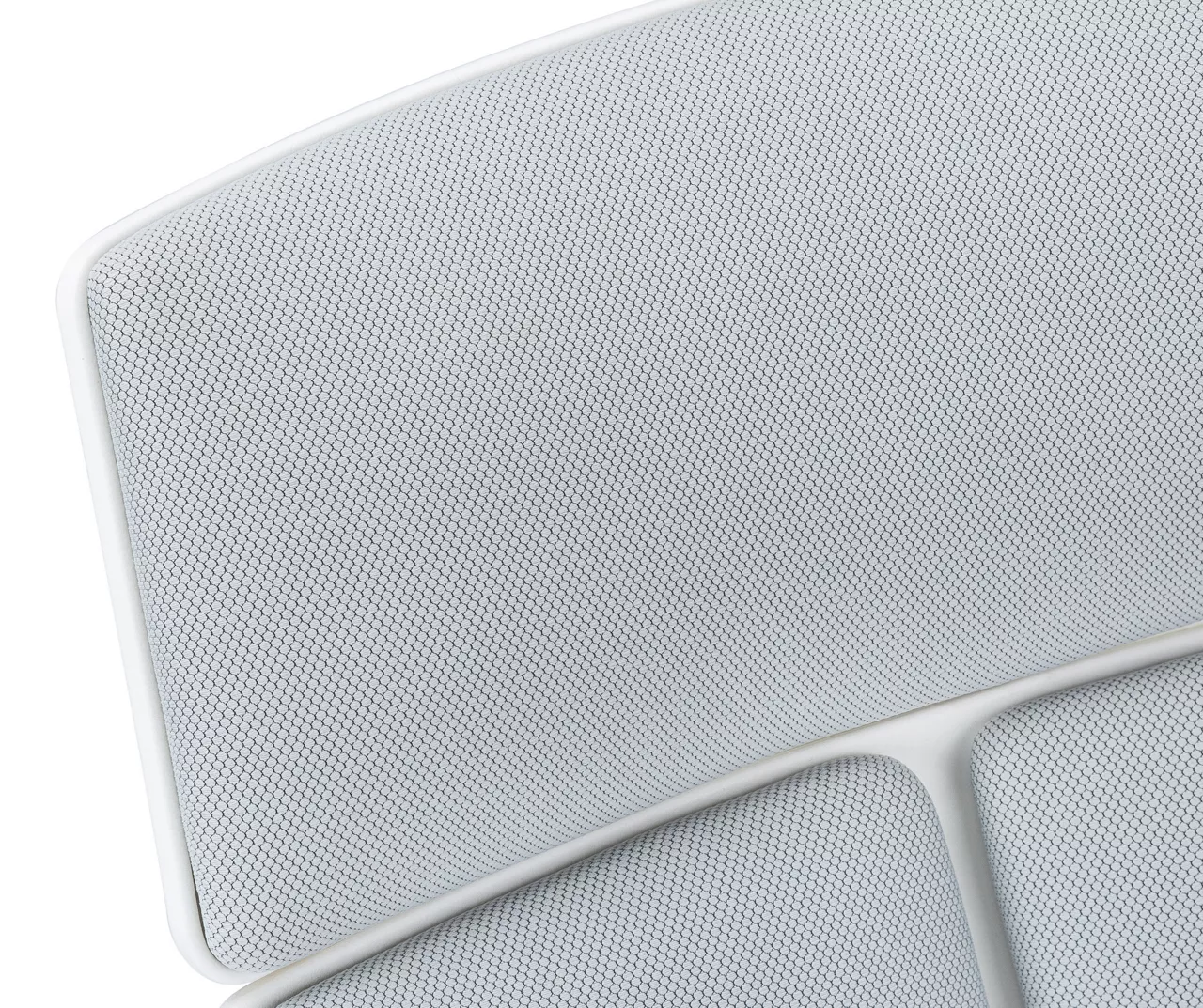 White & Gray Executive Office Chair - Image 6