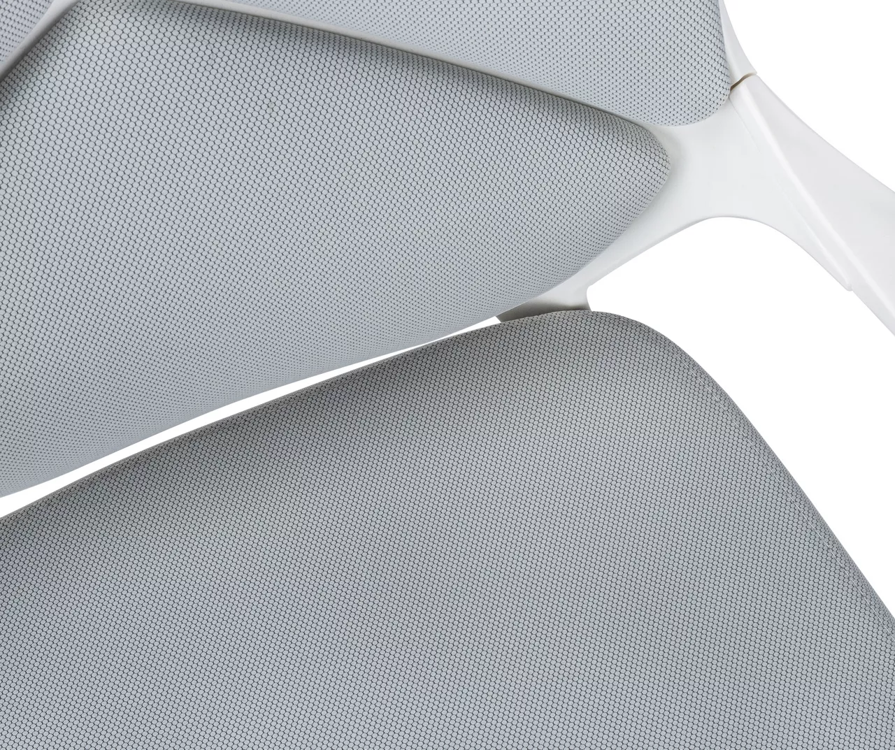 White & Gray Executive Office Chair - Image 7