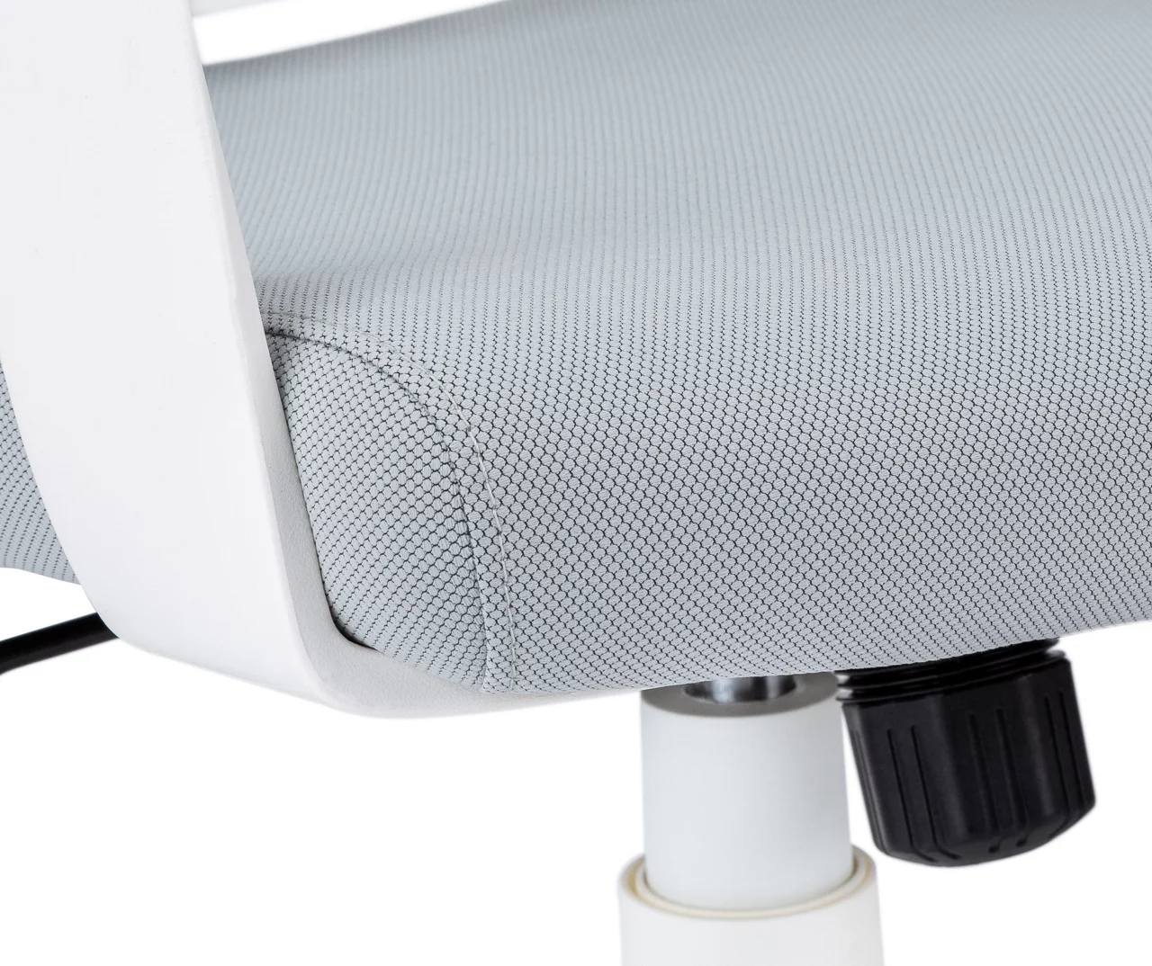 White & Gray Executive Office Chair - Image 8