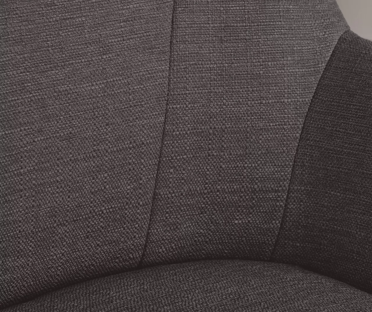 Leighton Dark Gray Memory Foam Fabric Office Chair - Image 6
