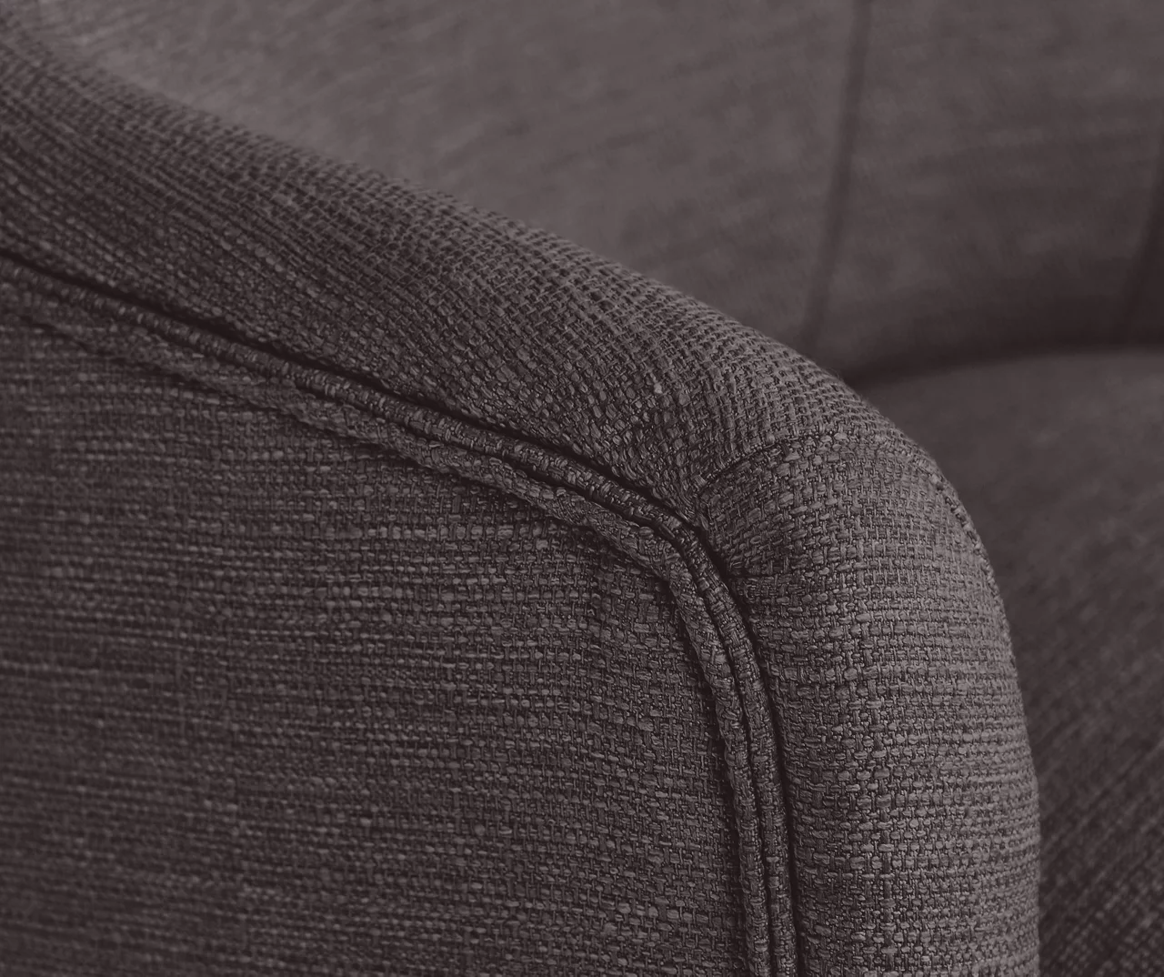 Leighton Dark Gray Memory Foam Fabric Office Chair - Image 7