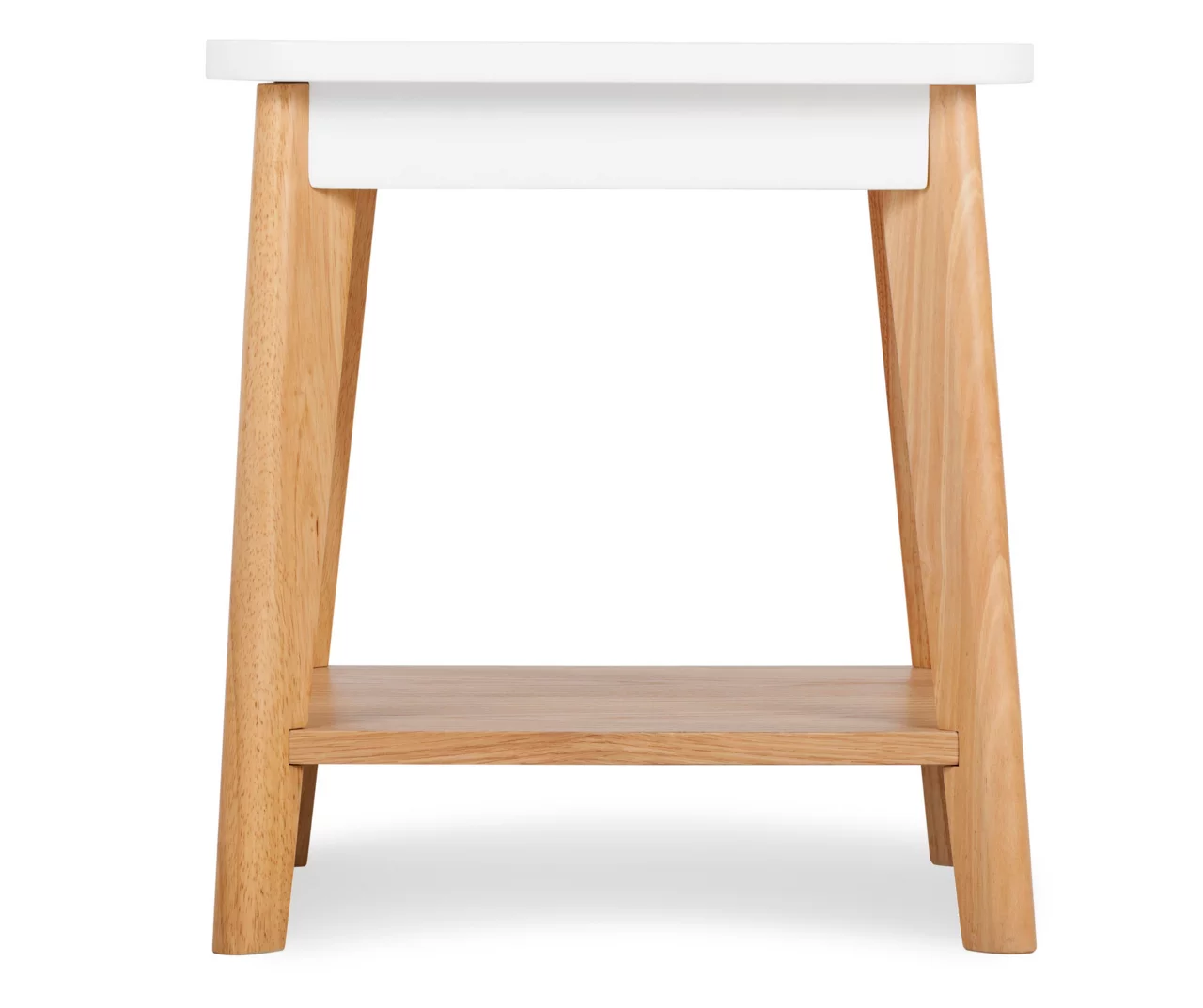 White Square Side Table - Image 2