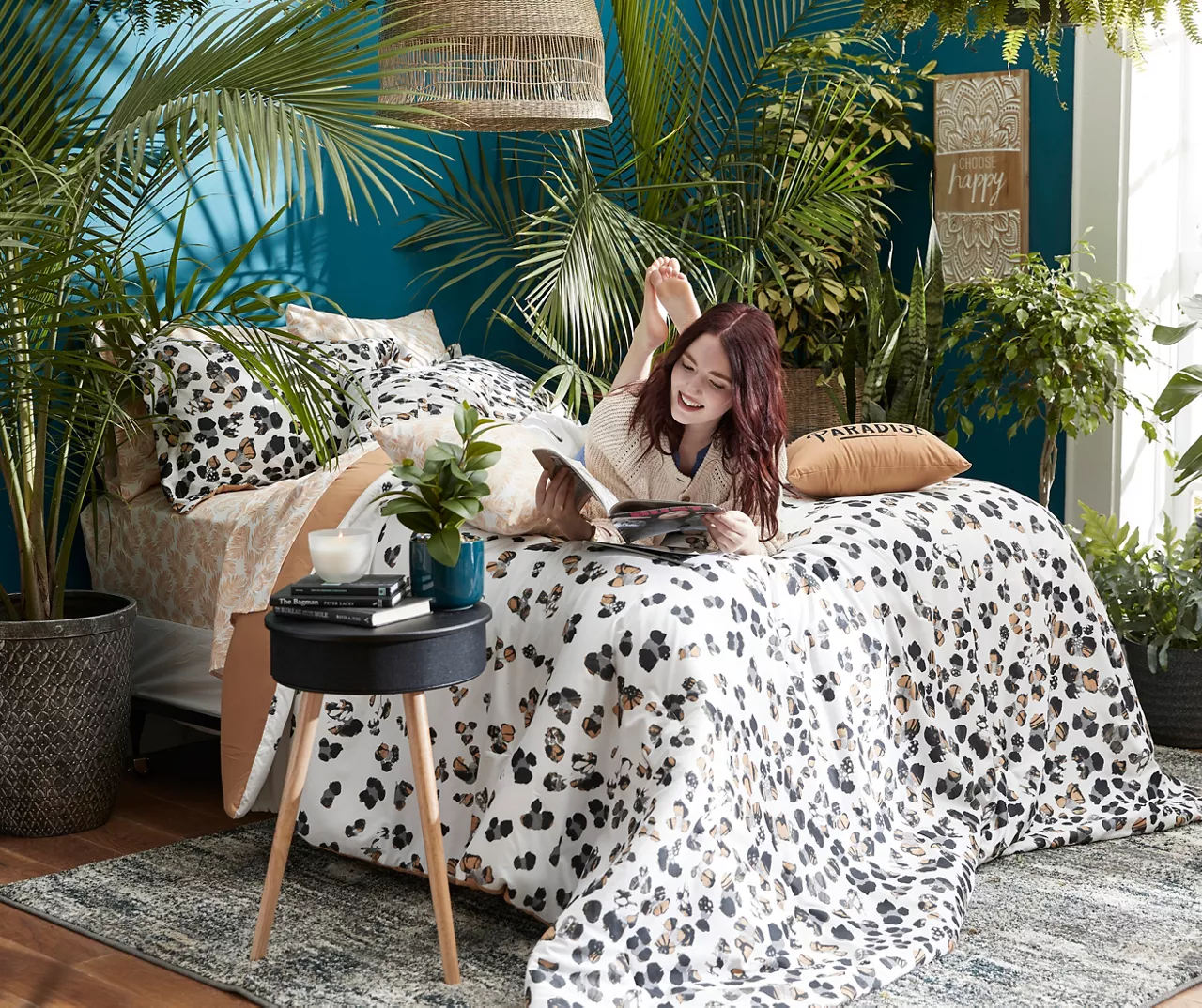 Real Living End Table With Bluetooth Speaker & USB Port - Image 7