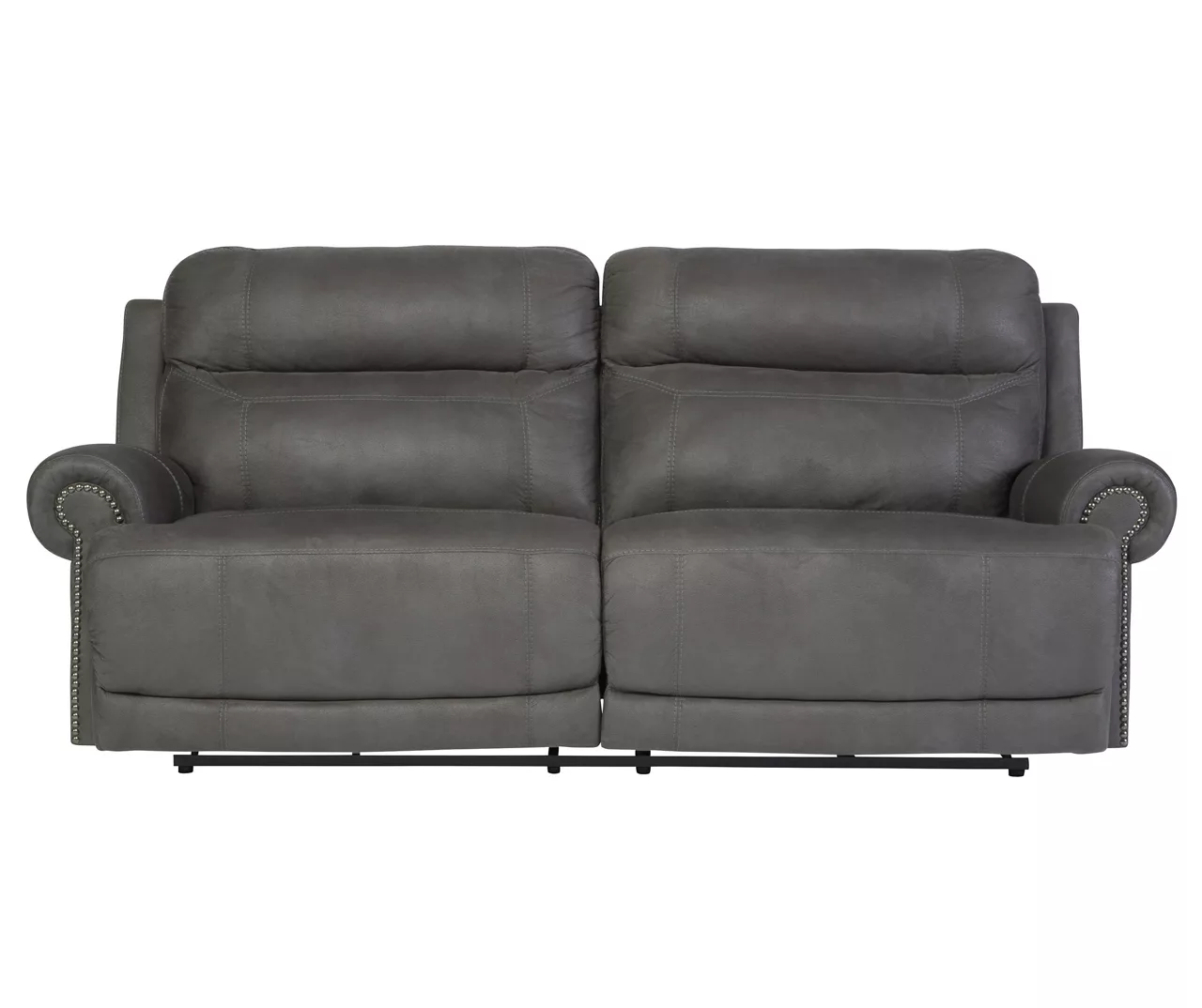 Austere Gray 2-Seat Reclining Sofa