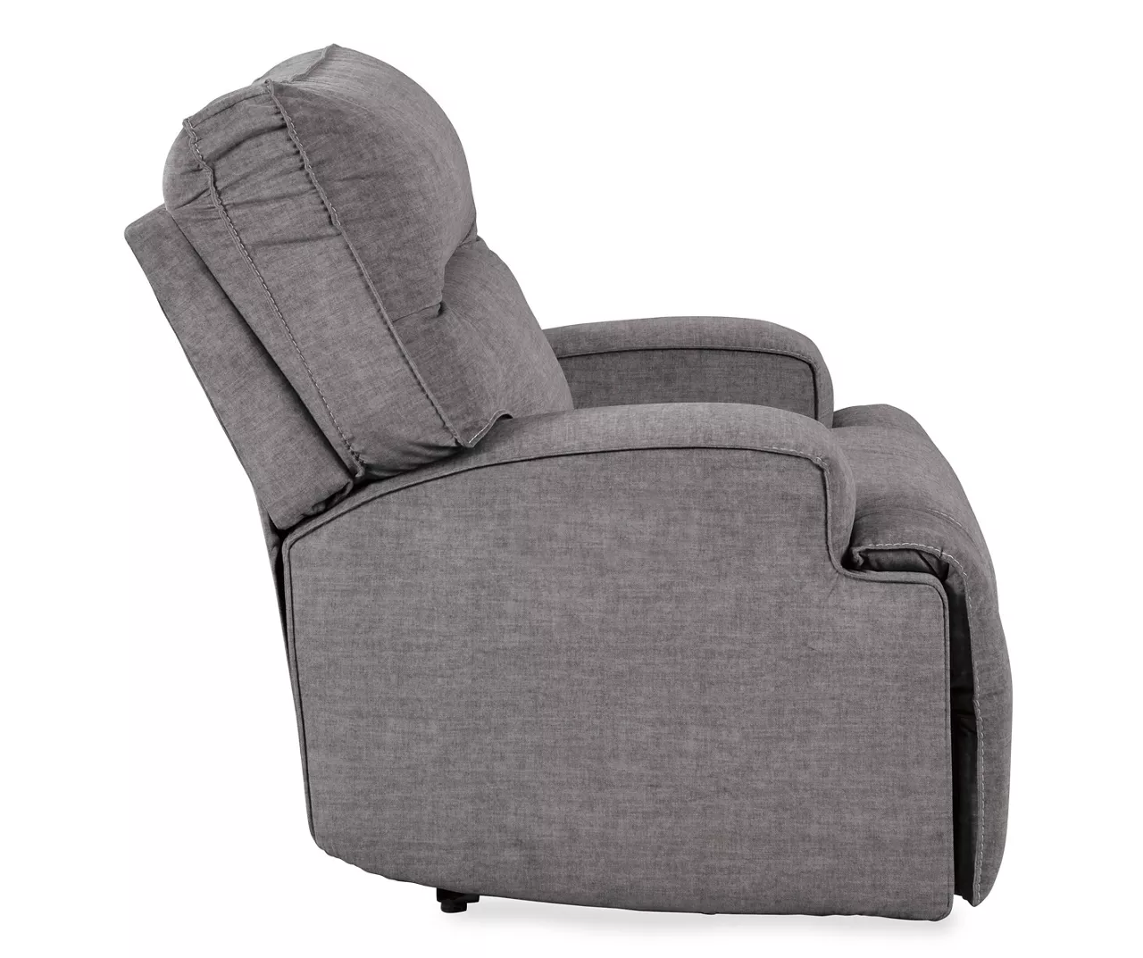 Coombs Charcoal Wide Seat Power Recliner - Image 7