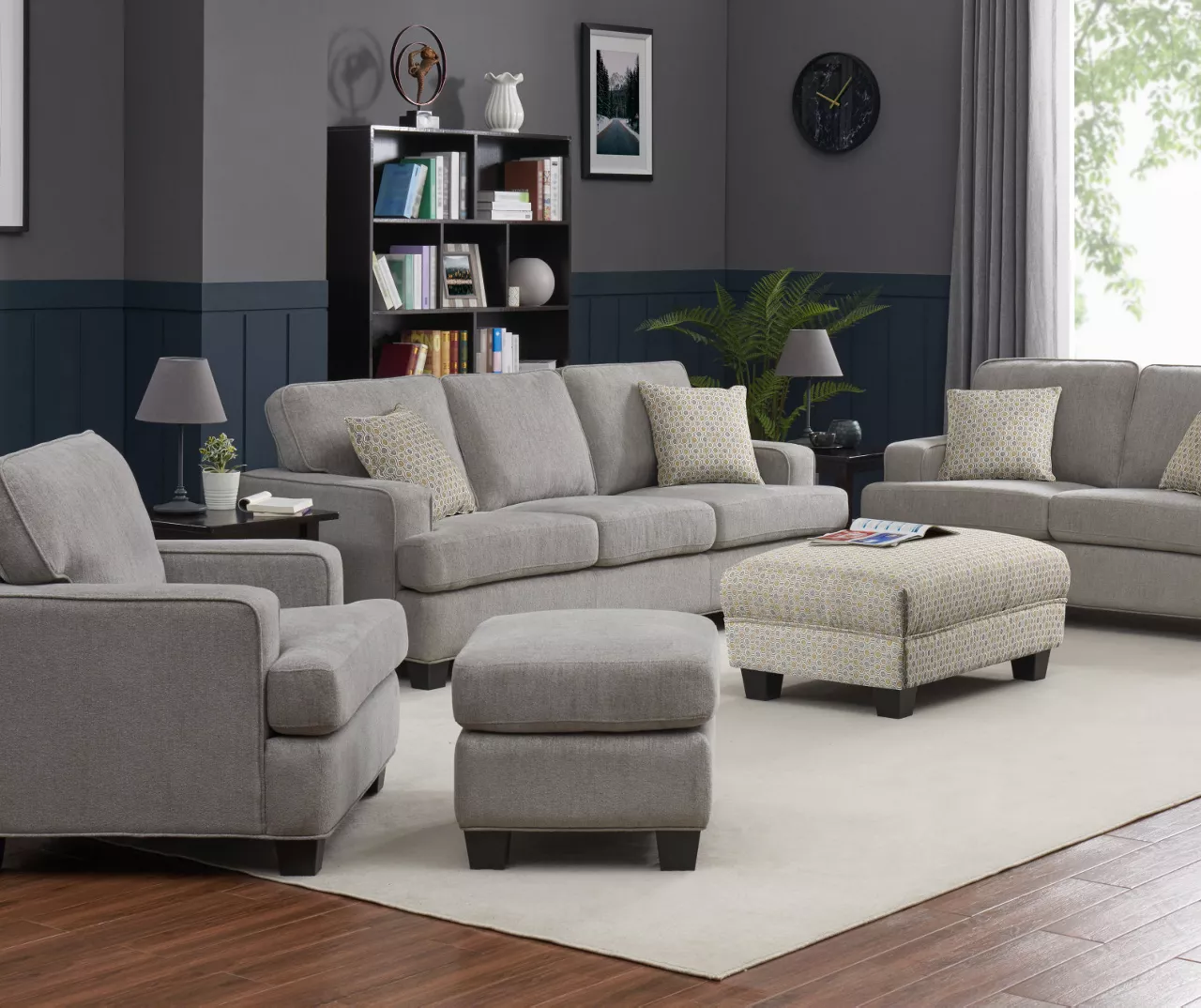 Rogers Gray Accent Chair - Image 4