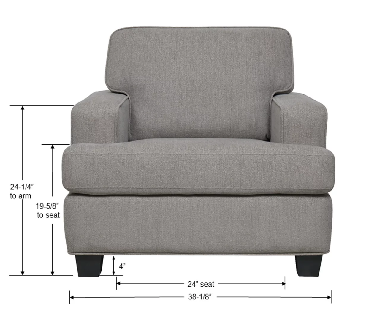 Rogers Gray Accent Chair - Image 10