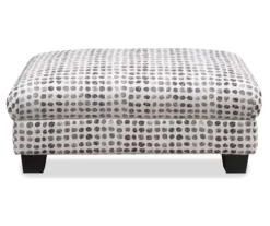 Rogers Ink Dot Ottoman