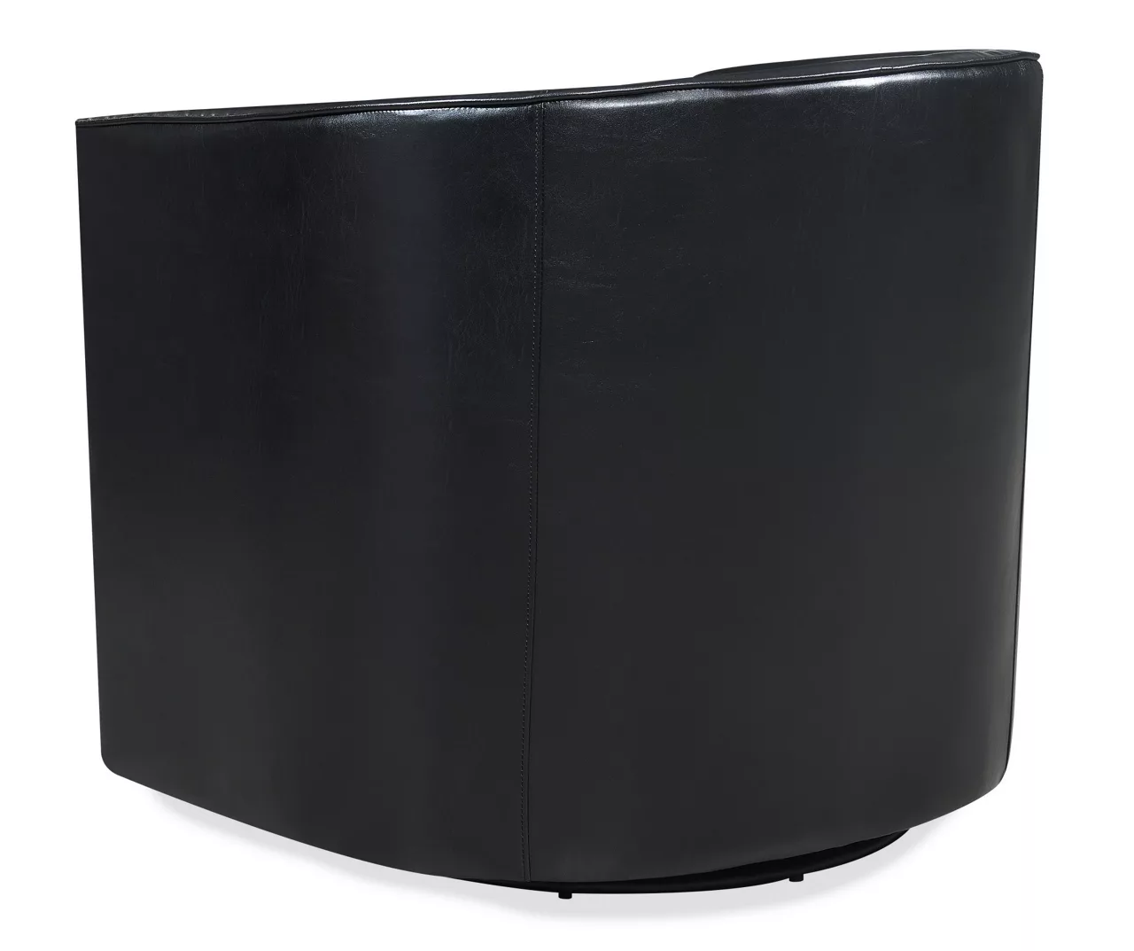 Hammond Classic Black Swivel Accent Chair - Image 6