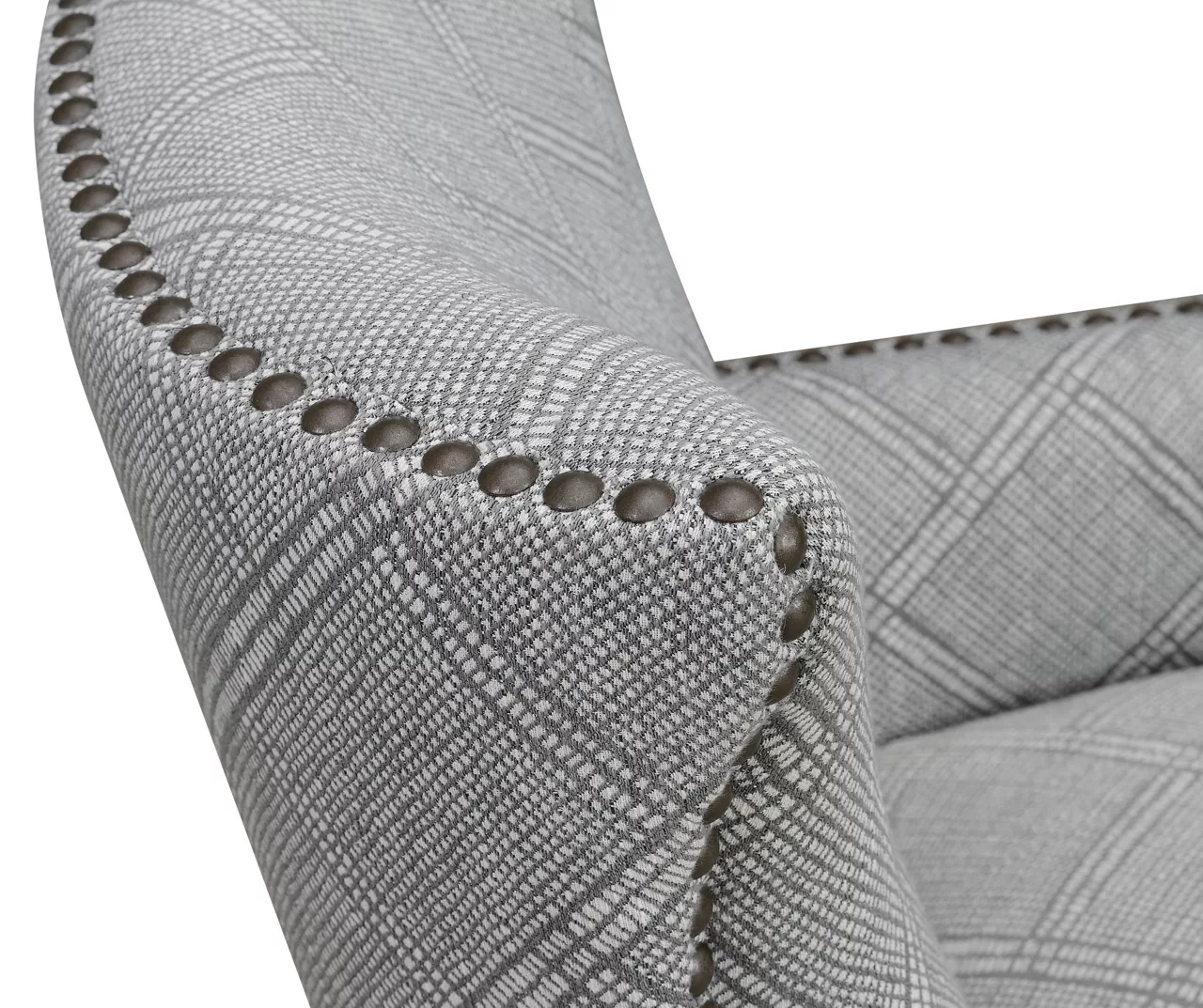 Bossa Beige Print Accent Chair - Image 5