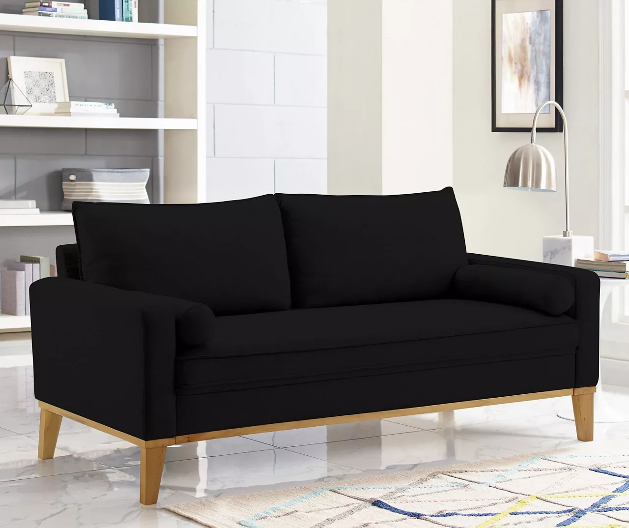 Torrence Black Sofa - Image 6