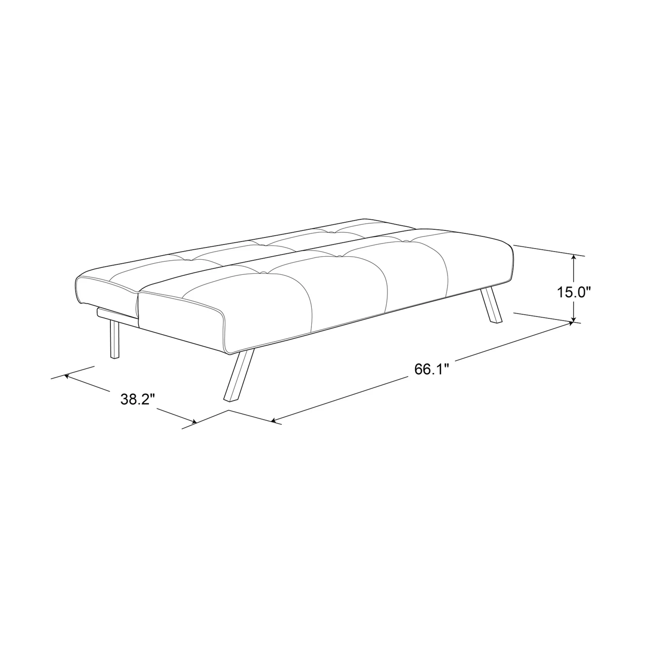 Serta Samson Convertible Sofa - Image 10