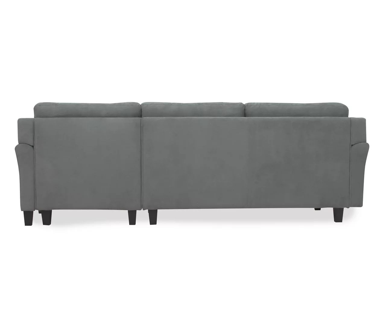 Hayward Gray Curved Arm Sectional - Image 4