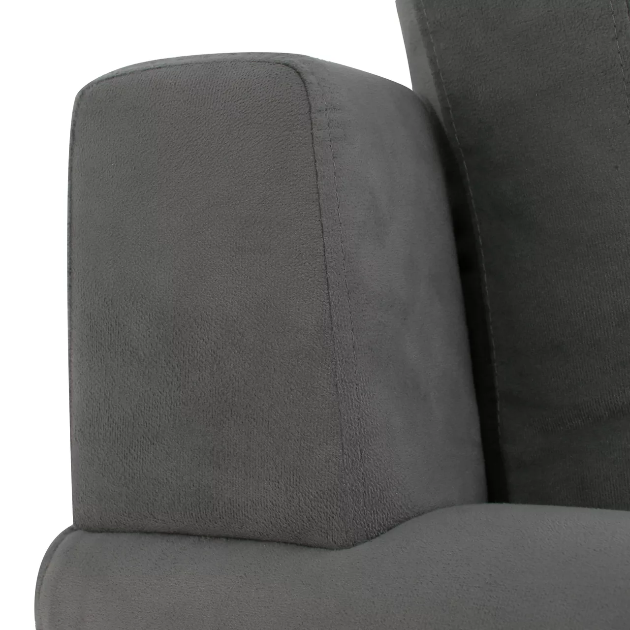 Hayward Gray Curved Arm Sectional - Image 14