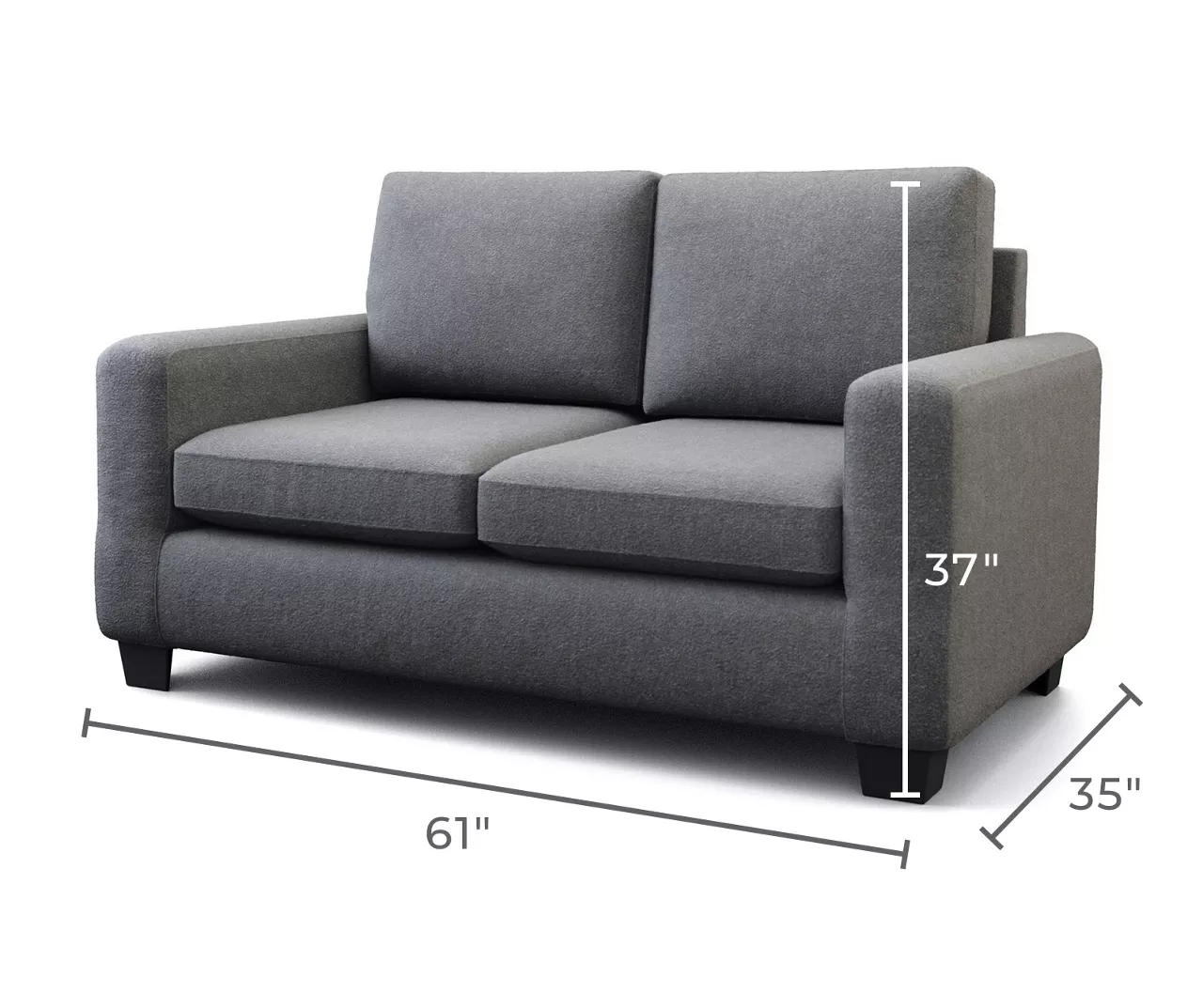 Brookside Shay Track Arm Loveseat - Image 13