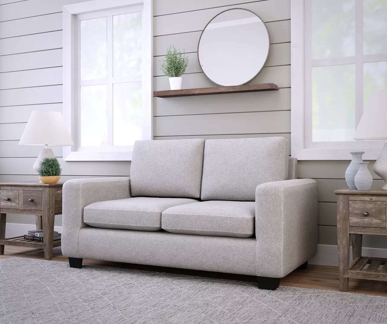 Brookside Shay Track Arm Loveseat - Image 5