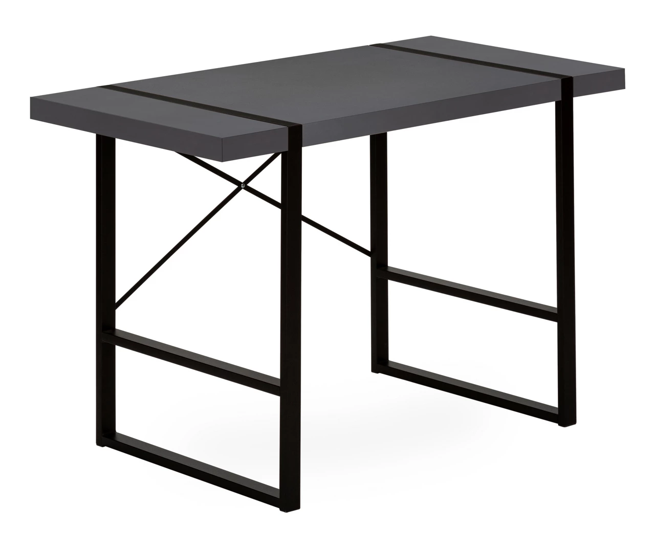 Monarch Paneled Metal Computer Desk - Image 3