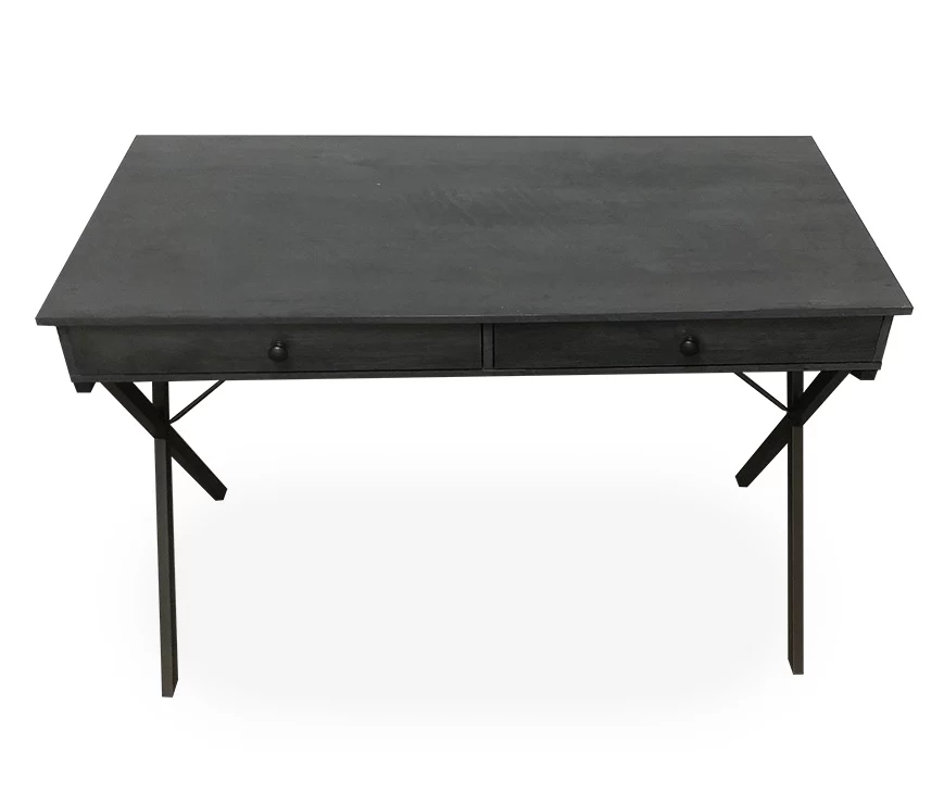 Real Living Rustic 2-Drawer Writing Desk - Image 4