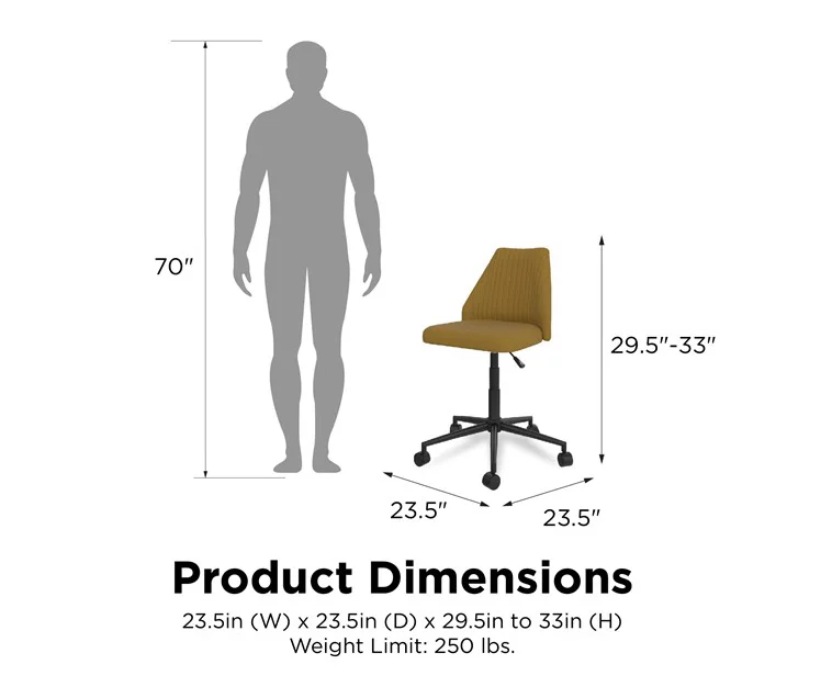 Novogratz Brittany Office Chair - Image 12