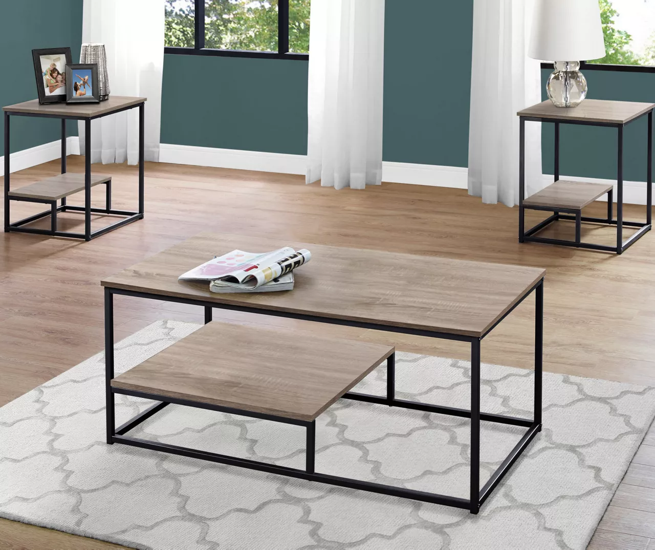 Monarch Tiered 3-Piece Occasional Set - Image 3